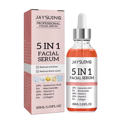 Gold Ginseng Face Serum 100Ml Polypeptide Lightening Skin Moisturizing Facial Serum Smoothing Skin Care Products Deep Hydration