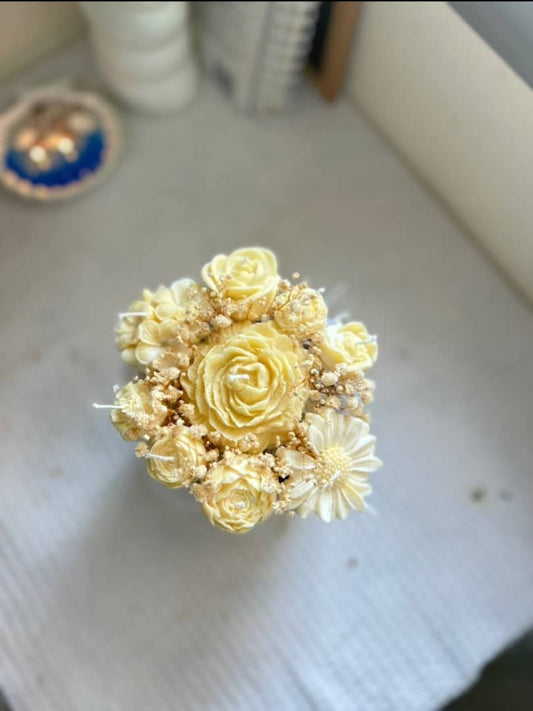 Yellow Flowers Basket