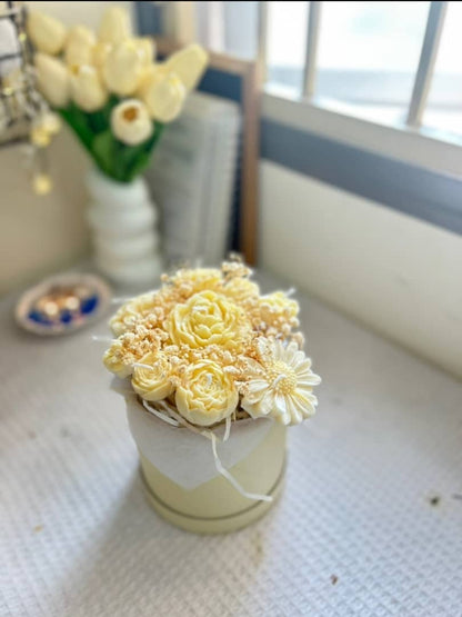 Yellow Flowers Basket
